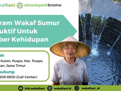 Program Wakaf Sumur Produktif Untuk Sumber Kehidupan